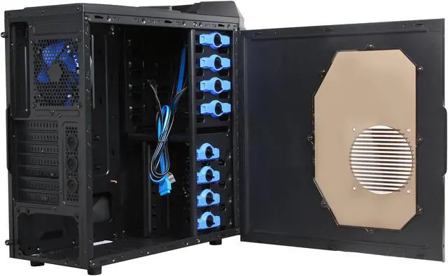 Alt view image 6 of 10 - RAIDMAX Altas ATX-295WB Black Steel / Plastic ATX Mid Tower Computer Case