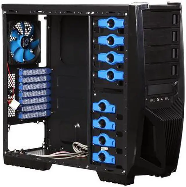 Alt view image 7 of 9 - RAIDMAX BLADE (ATX-298WB) Black Steel / Plastic ATX Mid Tower Computer Case