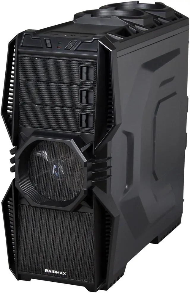 Alt view image 3 of 10 - RAIDMAX AEOLUS ATX-818WB Black Steel / Plastic ATX Mid Tower Computer Case