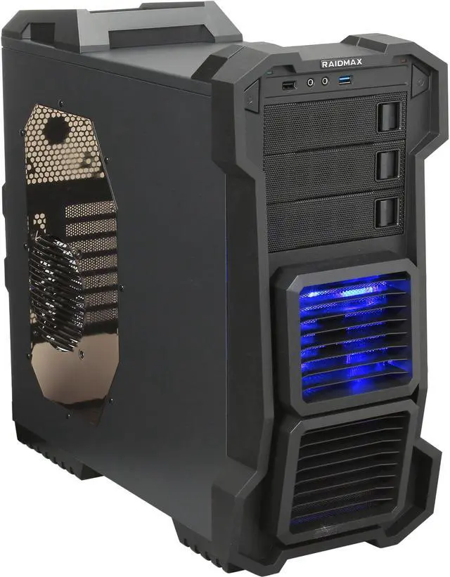 Main image of RAIDMAX Helios ATX-819WB Black Steel / Plastic ATX Mid Tower Computer Case