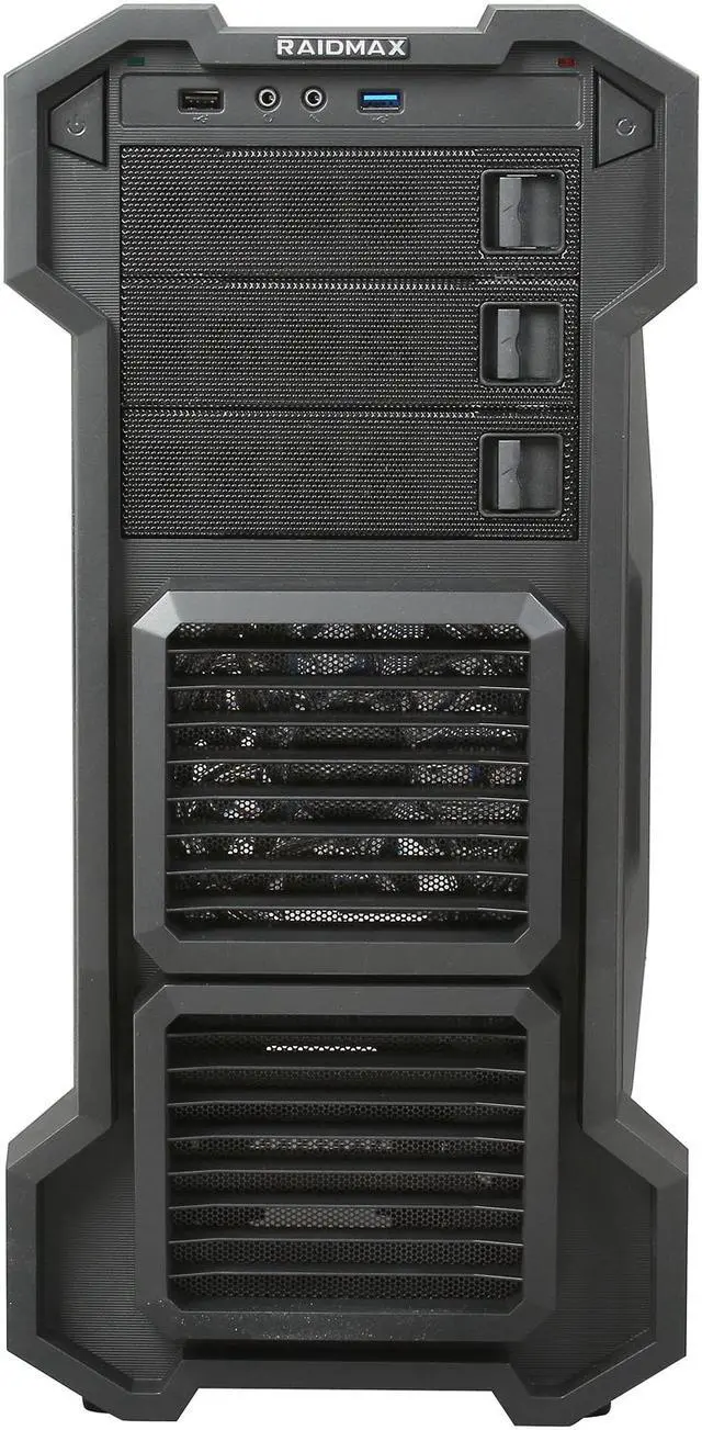 Alt view image 2 of 9 - RAIDMAX Helios ATX-819WB Black Steel / Plastic ATX Mid Tower Computer Case