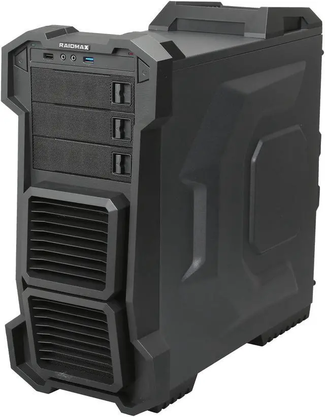 Alt view image 3 of 9 - RAIDMAX Helios ATX-819WB Black Steel / Plastic ATX Mid Tower Computer Case