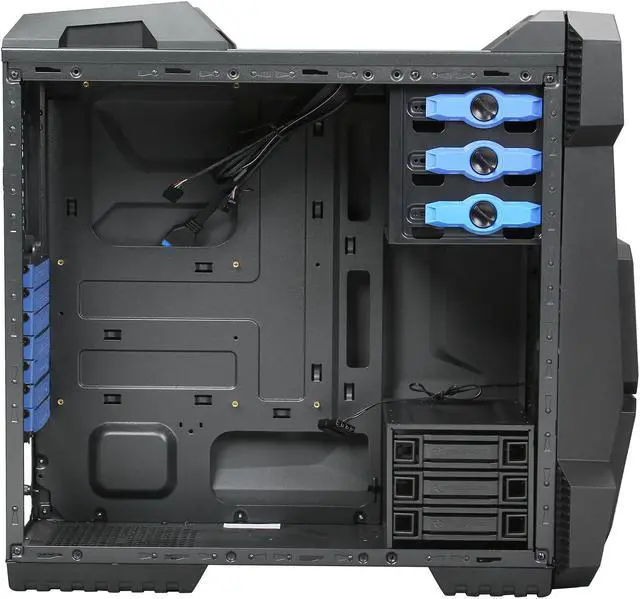 Alt view image 6 of 9 - RAIDMAX Helios ATX-819WB Black Steel / Plastic ATX Mid Tower Computer Case