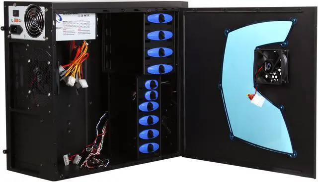 Alt view image 5 of 9 - RAIDMAX Typhoon ATX-312WSP Black SECC ATX Mid Tower Computer Case 450W Power Supply