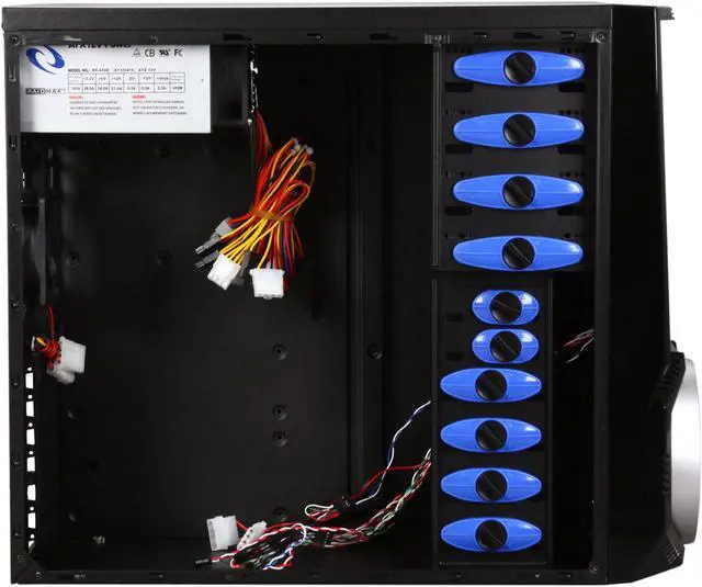 Alt view image 6 of 9 - RAIDMAX Typhoon ATX-312WSP Black SECC ATX Mid Tower Computer Case 450W Power Supply