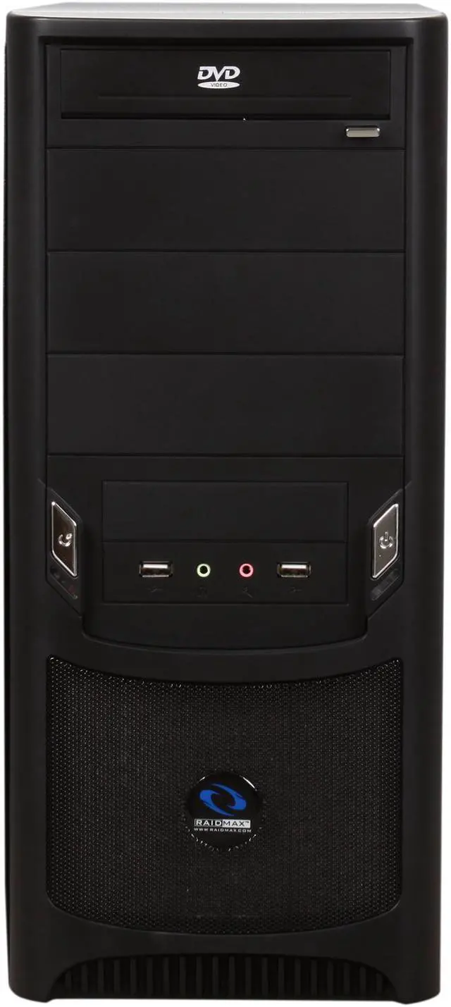 Alt view image 2 of 9 - RAIDMAX Tornado ATX-238BP Black SECC ATX Mid Tower Computer Case 450W Power Supply