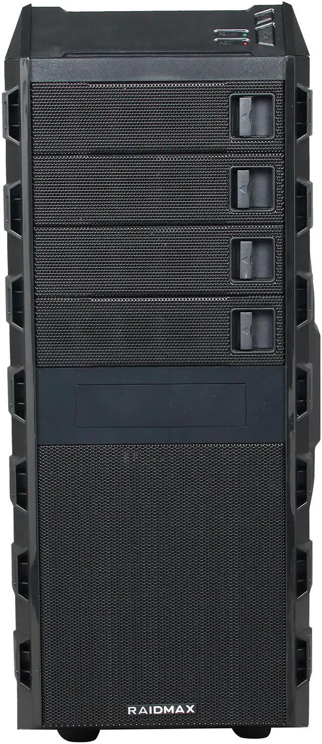 Alt view image 3 of 11 - RAIDMAX Altas ATX-295WBP Black Steel / Plastic ATX Mid Tower Computer Case 500W Power Supply