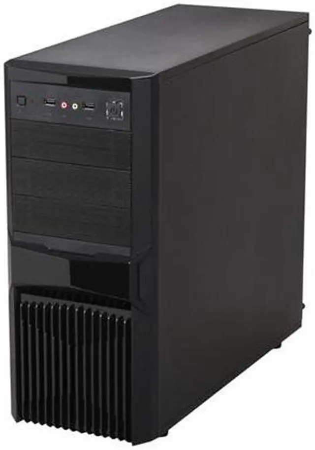 Alt view image 3 of 9 - RAIDMAX Reiter ATX-305WBP Black Steel / Plastic ATX Mid Tower Computer Case 450W Power Supply