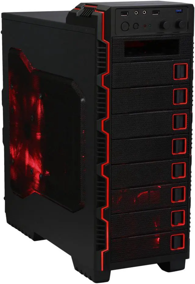 Alt view image 2 of 10 - RAIDMAX Seiran ATX-902WB Black Steel / Plastic ATX Mid Tower Computer Case