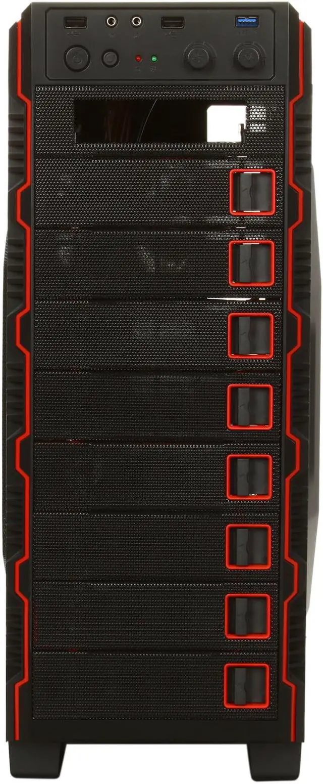 Alt view image 3 of 10 - RAIDMAX Seiran ATX-902WB Black Steel / Plastic ATX Mid Tower Computer Case
