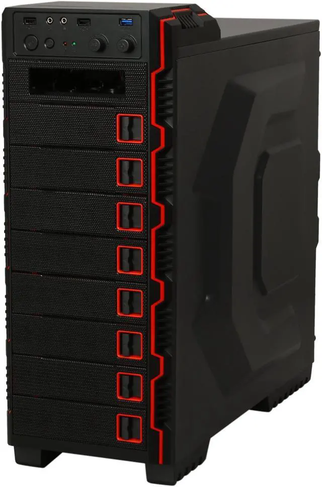 Alt view image 4 of 10 - RAIDMAX Seiran ATX-902WB Black Steel / Plastic ATX Mid Tower Computer Case