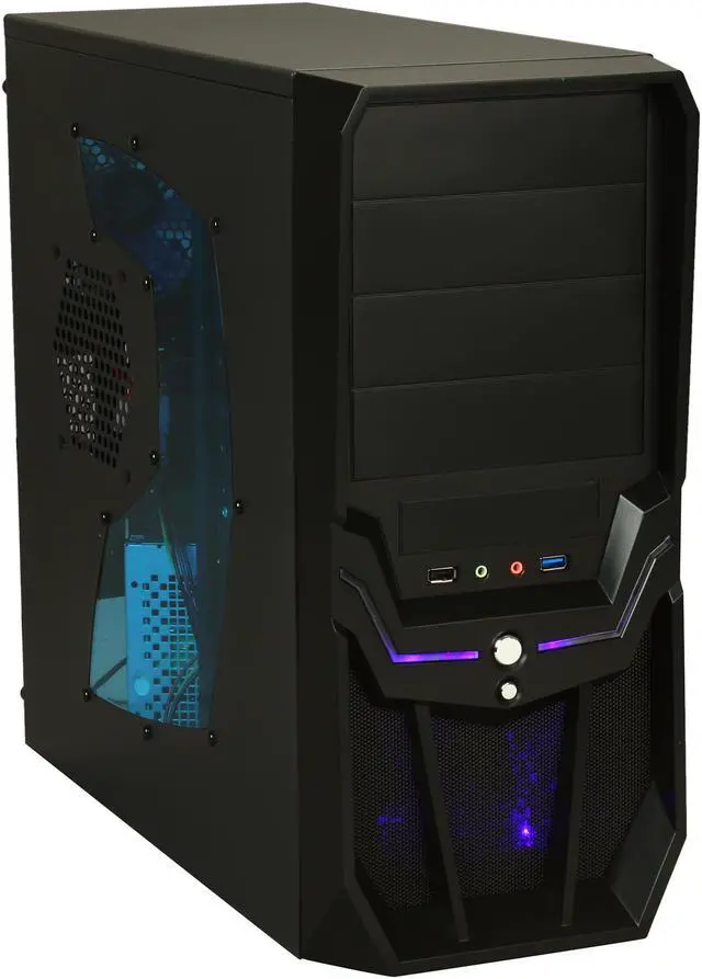 Main image of RAIDMAX Super Hurricane ATX-248NWB Black Steel / Plastic ATX Mid Tower Computer Case