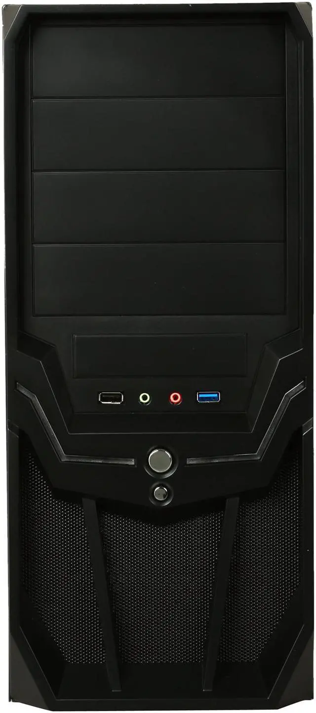Alt view image 2 of 9 - RAIDMAX Super Hurricane ATX-248NWB Black Steel / Plastic ATX Mid Tower Computer Case