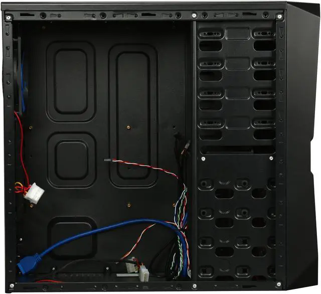 Alt view image 6 of 9 - RAIDMAX Super Hurricane ATX-248NWB Black Steel / Plastic ATX Mid Tower Computer Case