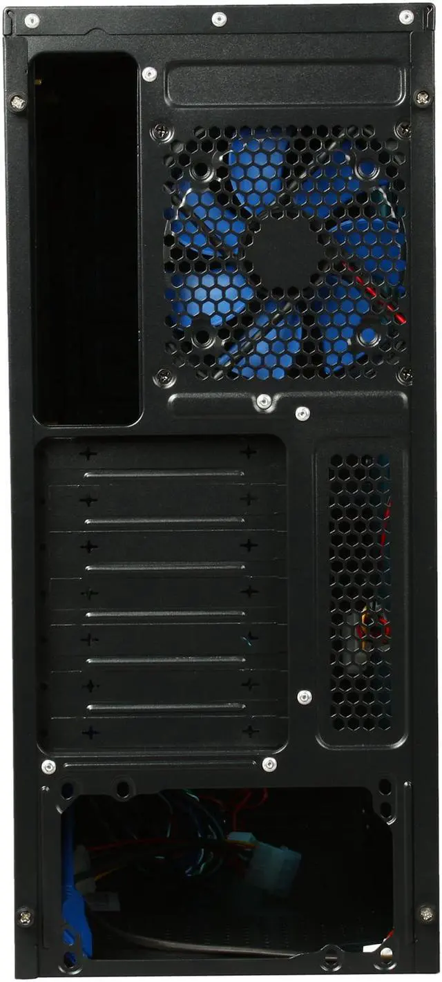 Alt view image 8 of 9 - RAIDMAX Super Hurricane ATX-248NWB Black Steel / Plastic ATX Mid Tower Computer Case