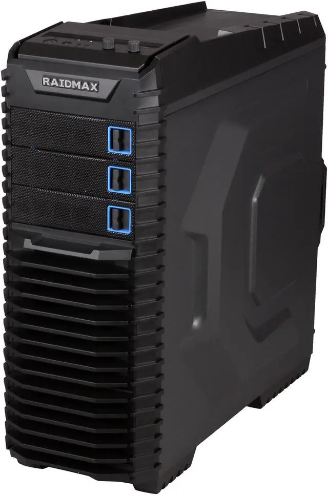 Alt view image 3 of 10 - RAIDMAX Orion ATX-809B Black Steel / Plastic ATX Mid Tower Computer Case