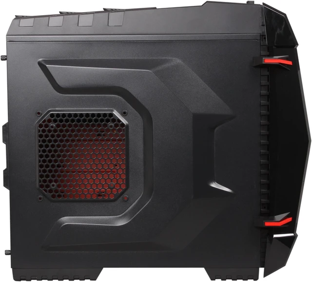 Alt view image 4 of 10 - RAIDMAX Raptor ATX-823BR Black Steel / Plastic ATX Mid Tower Computer Case