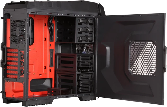 Alt view image 5 of 10 - RAIDMAX Raptor ATX-823BR Black Steel / Plastic ATX Mid Tower Computer Case