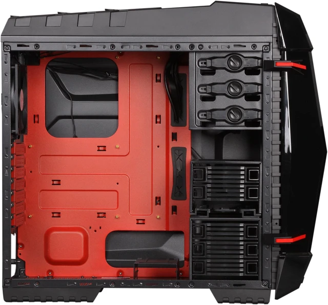 Alt view image 6 of 10 - RAIDMAX Raptor ATX-823BR Black Steel / Plastic ATX Mid Tower Computer Case