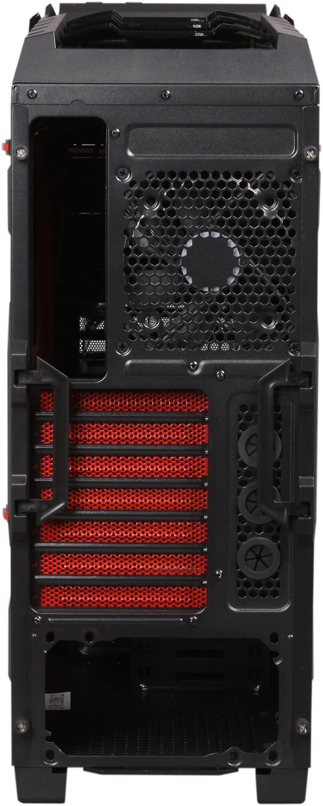 Alt view image 9 of 10 - RAIDMAX Raptor ATX-823BR Black Steel / Plastic ATX Mid Tower Computer Case