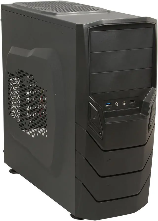Main image of RAIDMAX Sting Ray ATX-249B Black Steel / Plastic ATX Mid Tower Computer Case