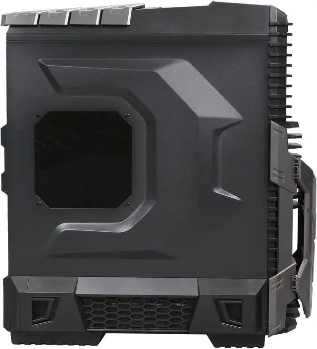 Alt view image 4 of 10 - RAIDMAX Agusta ATX-605BT Black / Titanium Steel / Plastic ATX Full Tower Computer Case