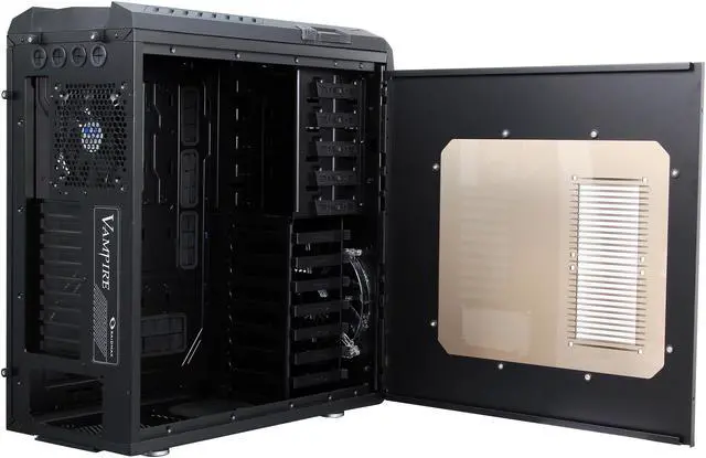 Alt view image 5 of 10 - RAIDMAX Vampire ATX-001WBTi Black Steel / Plastic ATX Full Tower Computer Case