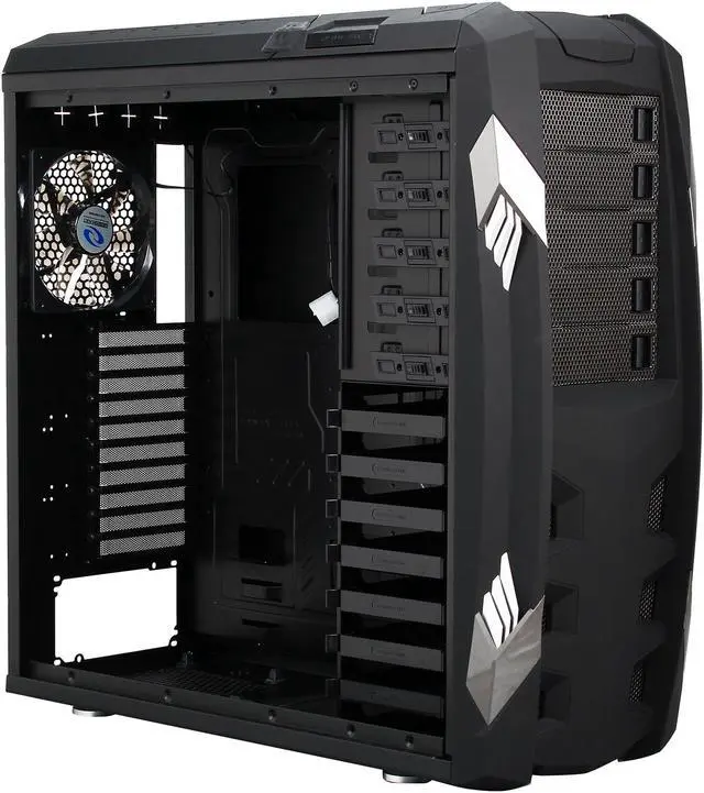 Alt view image 7 of 10 - RAIDMAX Vampire ATX-001WBTi Black Steel / Plastic ATX Full Tower Computer Case