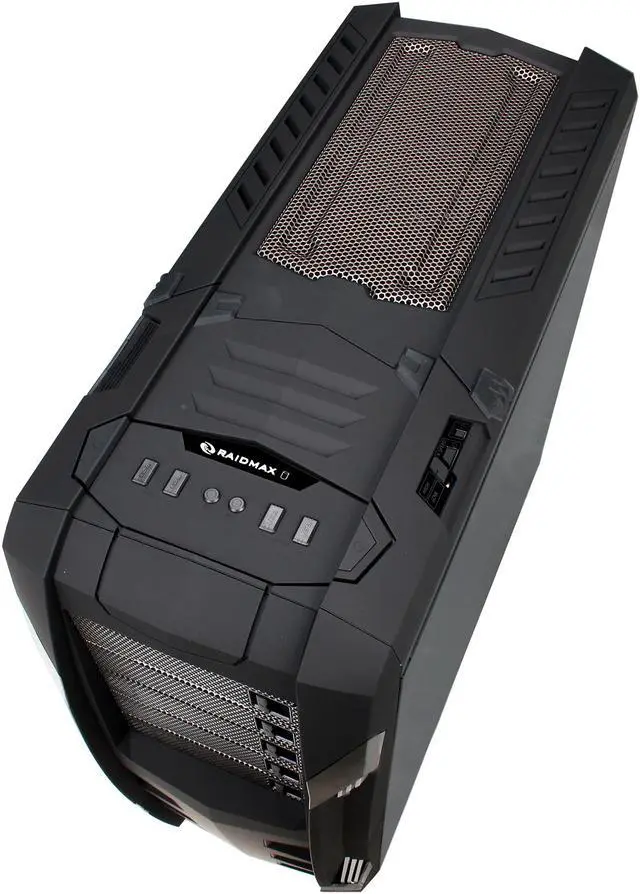 Alt view image 8 of 10 - RAIDMAX Vampire ATX-001WBTi Black Steel / Plastic ATX Full Tower Computer Case