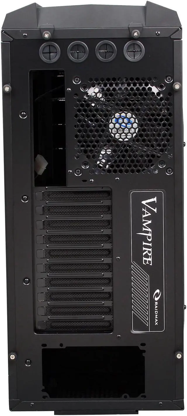 Alt view image 9 of 10 - RAIDMAX Vampire ATX-001WBTi Black Steel / Plastic ATX Full Tower Computer Case