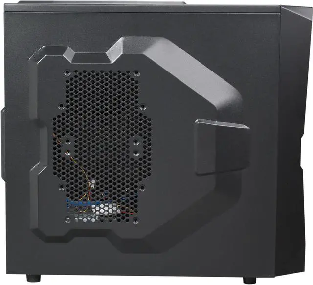Alt view image 4 of 9 - RAIDMAX Super Hurricane ATX-248BP Black Steel / Plastic ATX Mid Tower Computer Case 450W Power Supply