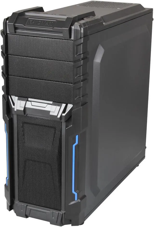Alt view image 4 of 10 - RAIDMAX Vortex ATX-402WB Black Steel / Plastic ATX Mid Tower Computer Case