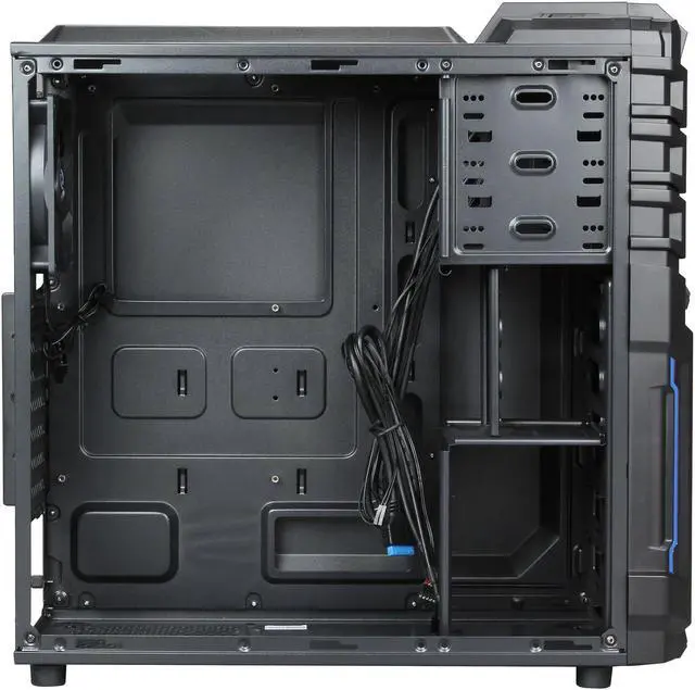 Alt view image 7 of 10 - RAIDMAX Vortex ATX-402WB Black Steel / Plastic ATX Mid Tower Computer Case
