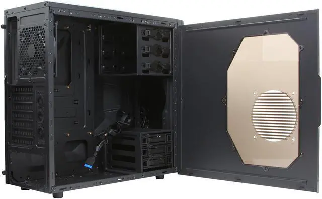 Alt view image 6 of 9 - RAIDMAX Horus ATX-322WB Black Steel / Plastic ATX Mid Tower Computer Case