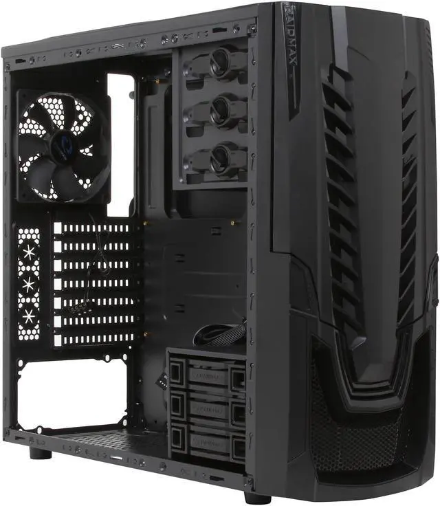 Alt view image 8 of 9 - RAIDMAX Horus ATX-322WB Black Steel / Plastic ATX Mid Tower Computer Case