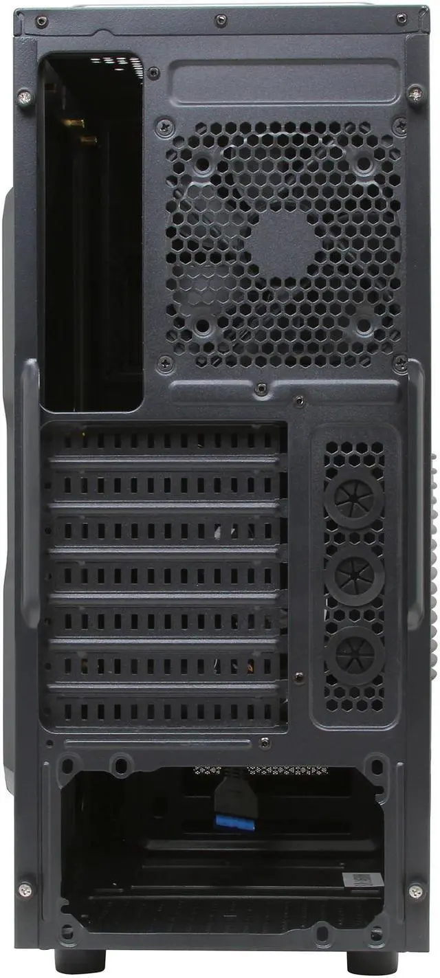 Alt view image 9 of 9 - RAIDMAX Horus ATX-322WB Black Steel / Plastic ATX Mid Tower Computer Case