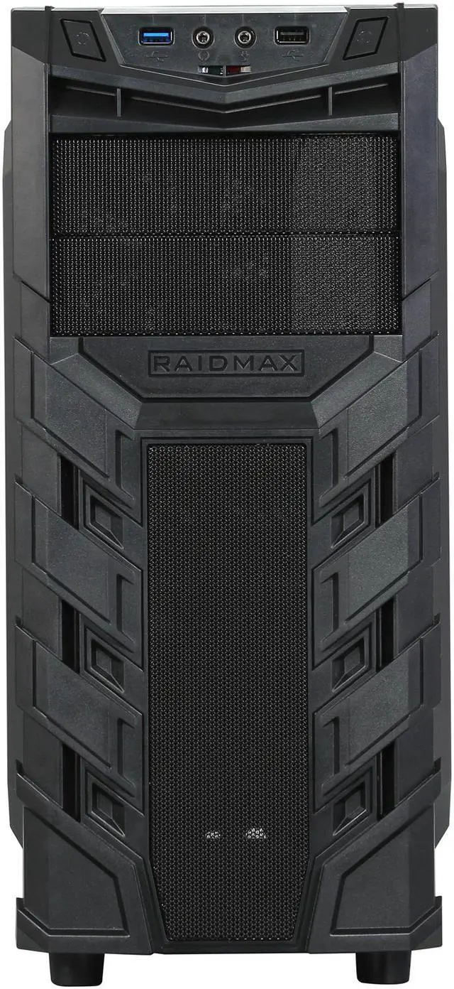 Alt view image 4 of 10 - RAIDMAX Vortex V3 ATX-403WB Black Steel / Plastic ATX Mid Tower Computer Case