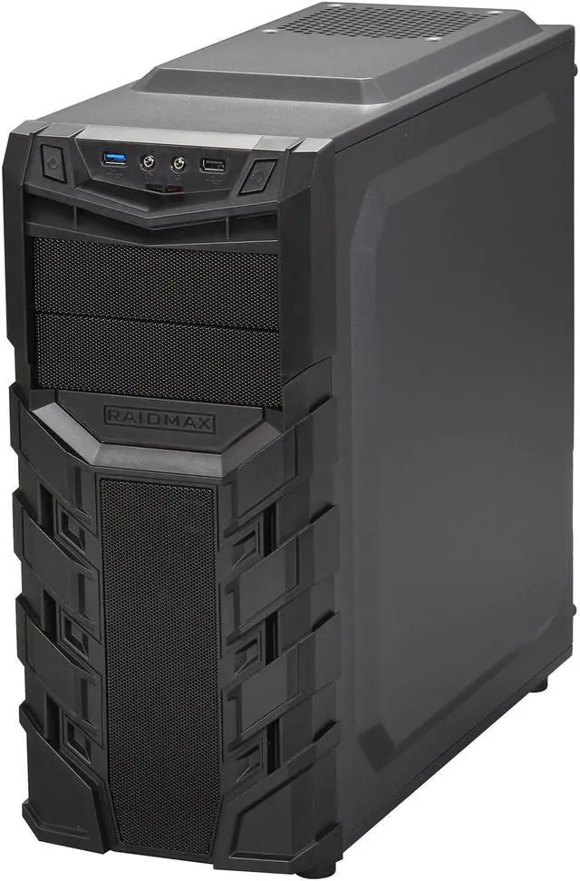 Alt view image 5 of 10 - RAIDMAX Vortex V3 ATX-403WB Black Steel / Plastic ATX Mid Tower Computer Case