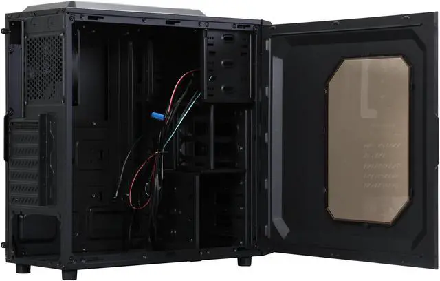 Alt view image 7 of 10 - RAIDMAX Vortex V3 ATX-403WB Black Steel / Plastic ATX Mid Tower Computer Case