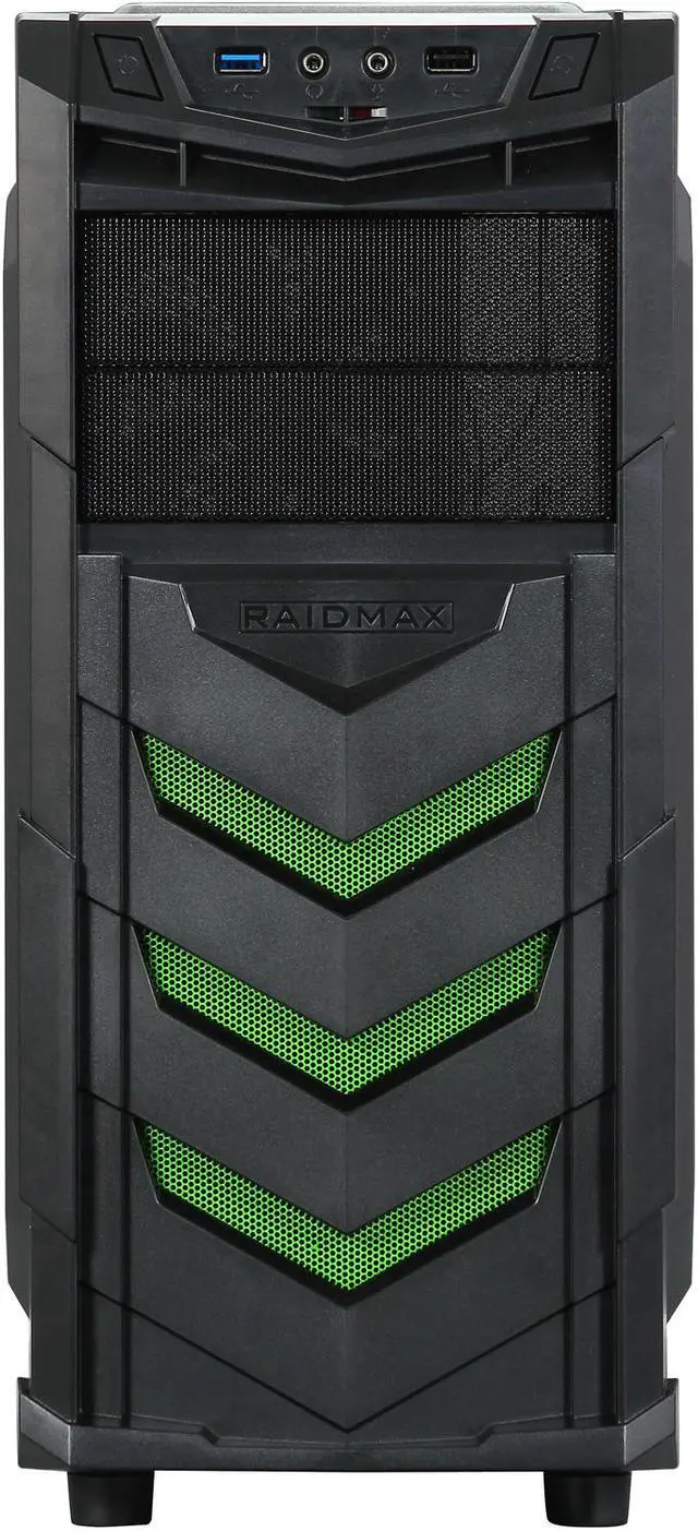 Alt view image 3 of 10 - RAIDMAX Vortex ATX-404WB Black Steel / Plastic ATX Mid Tower Computer Case