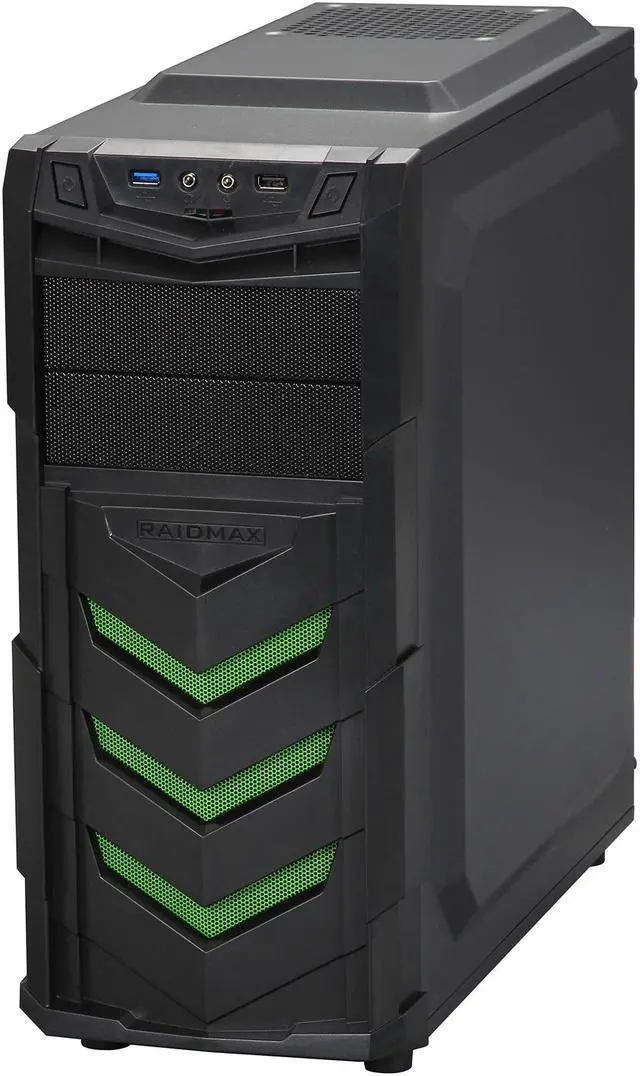 Alt view image 4 of 10 - RAIDMAX Vortex ATX-404WB Black Steel / Plastic ATX Mid Tower Computer Case