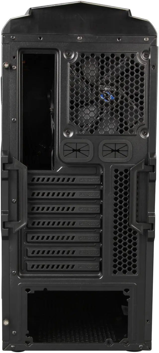 Alt view image 8 of 9 - RAIDMAX Viper GX ATX-512WBR Black / Red Steel / Plastic ATX Mid Tower Computer Case