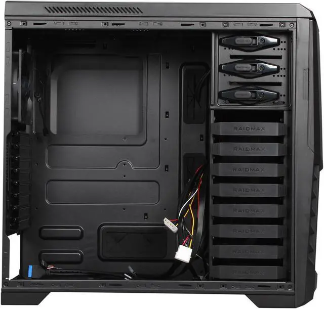 Alt view image 7 of 10 - RAIDMAX Scorpio V ATX-503WB Black Steel / Plastic ATX Mid Tower Computer Case