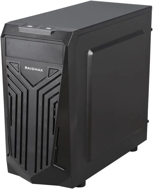 Alt view image 4 of 10 - RAIDMAX Pogona MATX-136B Black Steel / Plastic Micro ATX Mini Tower Computer Case