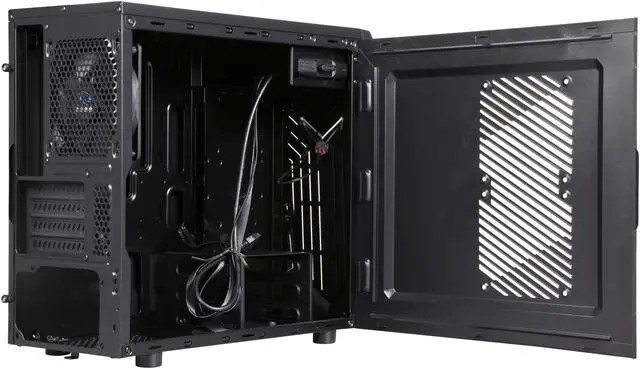 Alt view image 6 of 10 - RAIDMAX Pogona MATX-136B Black Steel / Plastic Micro ATX Mini Tower Computer Case