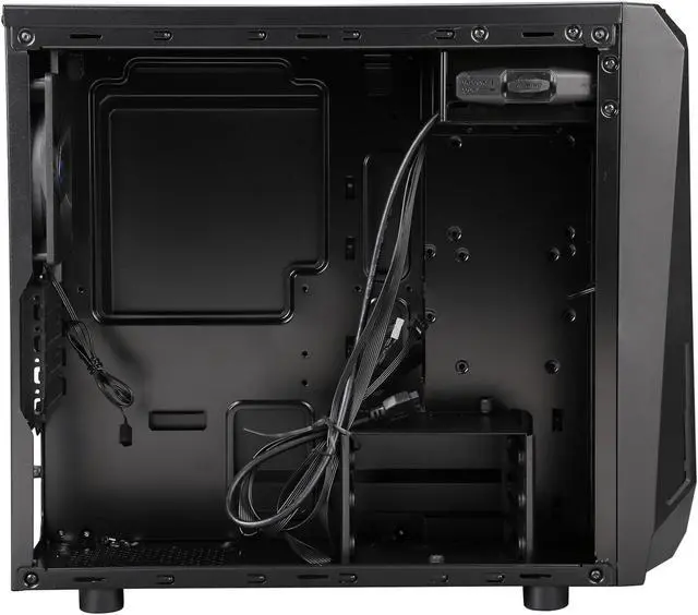 Alt view image 7 of 10 - RAIDMAX Pogona MATX-136B Black Steel / Plastic Micro ATX Mini Tower Computer Case
