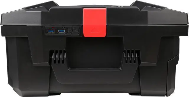 Alt view image 2 of 10 - RAIDMAX Troy ITX-121B Black Steel / Plastic Mini-ITX Tower Computer Case