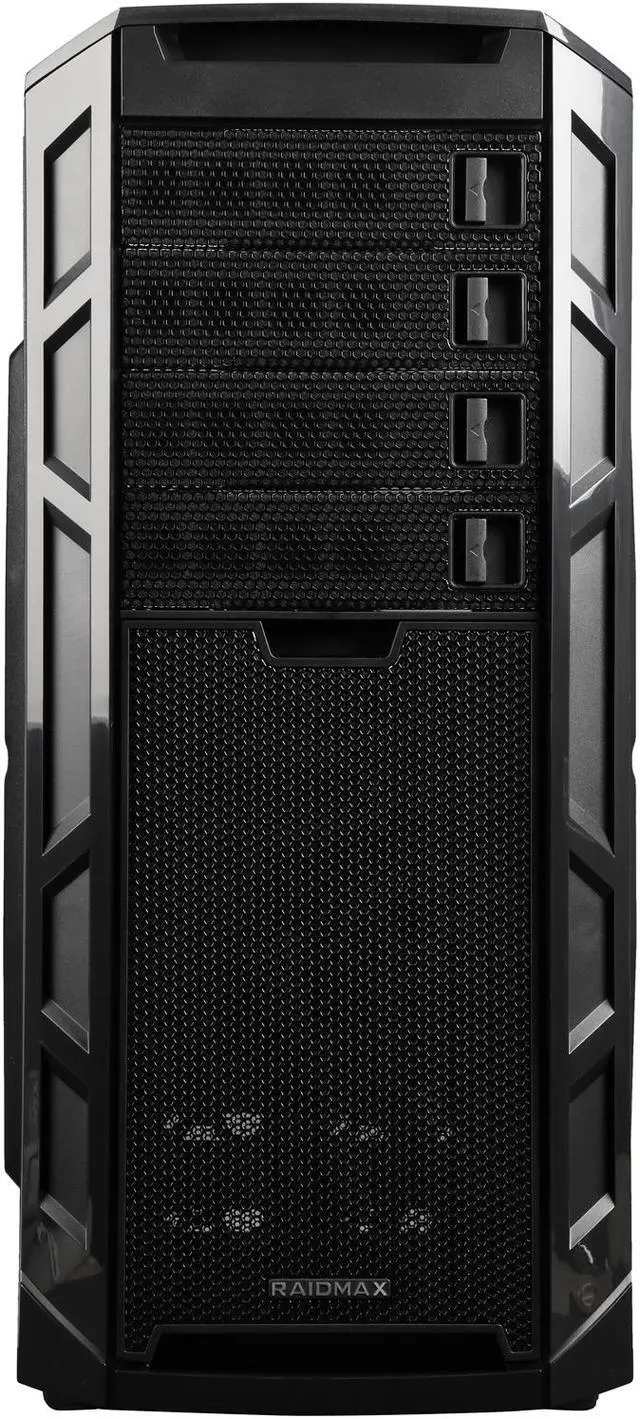 Alt view image 3 of 11 - RAIDMAX Narwhal ATX-920WB Black Steel / Plastic ATX Full Tower Computer Case