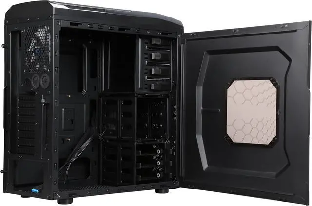 Alt view image 6 of 11 - RAIDMAX Narwhal ATX-920WB Black Steel / Plastic ATX Full Tower Computer Case