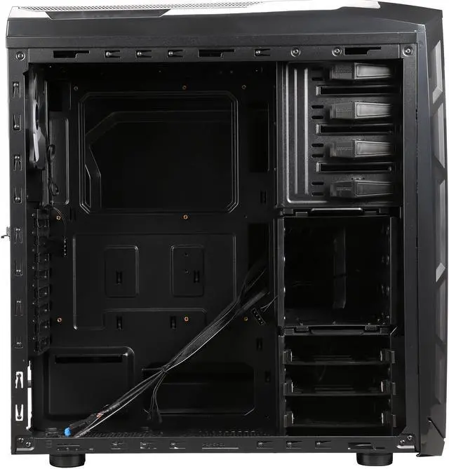 Alt view image 7 of 11 - RAIDMAX Narwhal ATX-920WB Black Steel / Plastic ATX Full Tower Computer Case